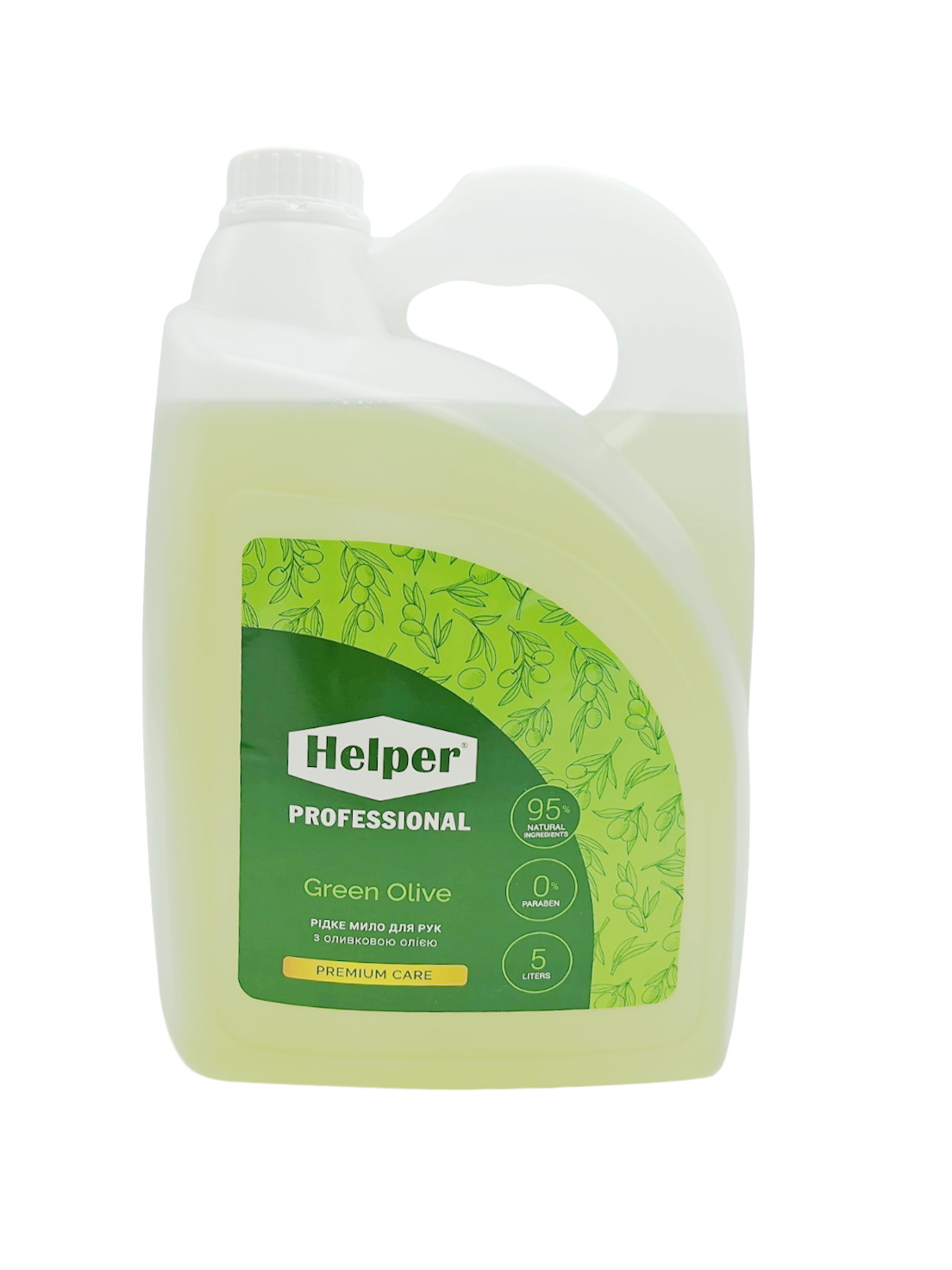 Жидкое мыло Премиум Green Olive 5л Helper Professional купить