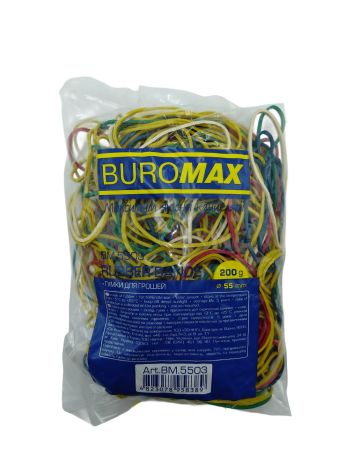 Резинки для денег 200 г Buromax - 1