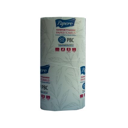 Салфетка-вкладыш ZZ-сложения белая Papero 160 листов в упаковке - 1