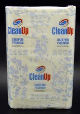 Рушник паперовий Z Luxe 2 шари білі "CleanUp" 200 л/уп