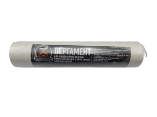 Бумага пергаментная белая 50 м х 28 см в рулоне силиконовый