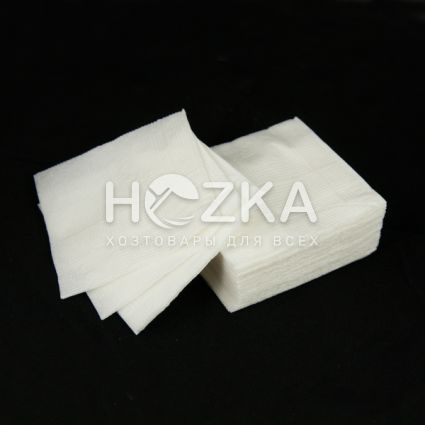 Барные белые салфетки 24*24 (10 пач/упак) - 2
