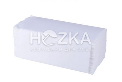Полотенце бумажное V-скл. 2 слоя белые 150 л/уп - 1
