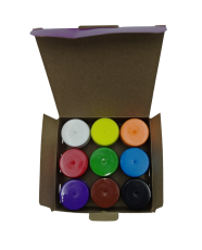 Гуашь 9 цветов 10 мл