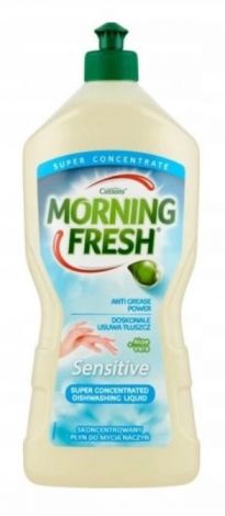 Жидкость для мытья посуды концентрированная Алоэ Вера Sensitive Morning Fresh 900мл - 1