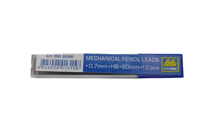 Грифель 0,7 мм НВ для механічного олівця Koh-I-Noor - 1