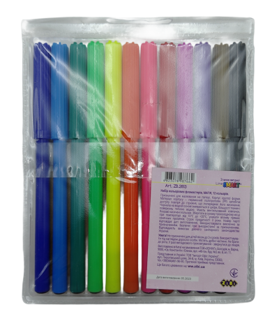 Фломастеры 12 цветов - 2