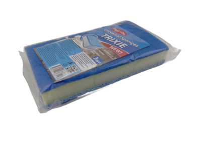 Губка кухонная универсальная 3 шт - 2