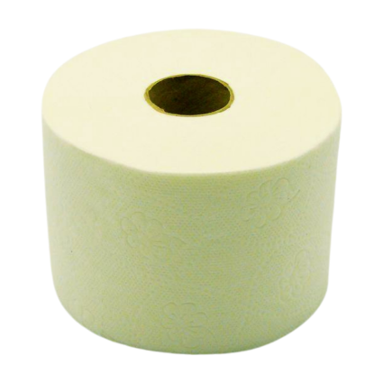 Туалетная бумага белая на гильзе 50м Papero - 1