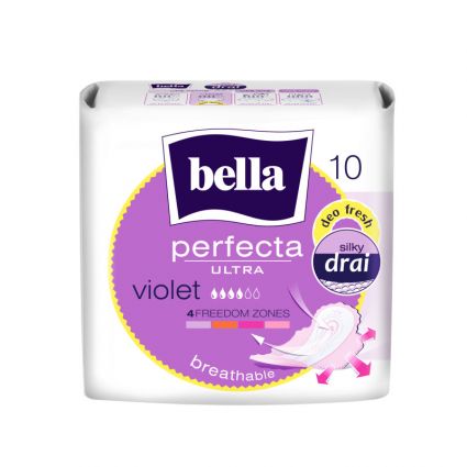 BELLA PERFECTA гигиенические прокладки VIOLET 10шт - 1