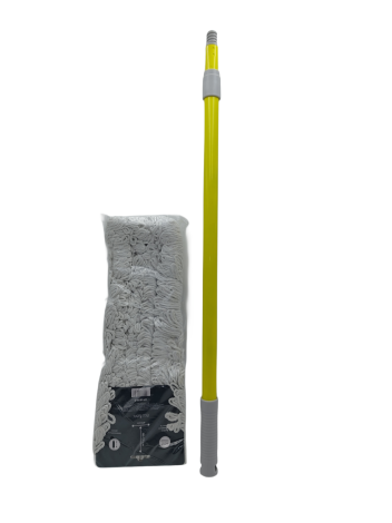 Швабра насадка бавовняна 40 см з телескопічною ручкою - 4