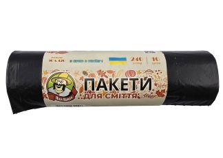 Мішки для сміття Пан Пакет 240 л 10 шт
