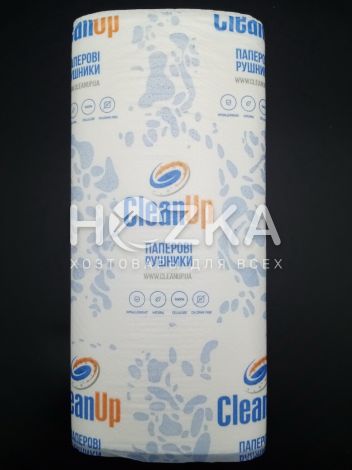 Полотенце бумажное Z Luxe 2 слоя белые "CleanUp" 200 л/уп - 1