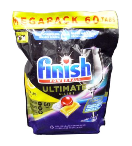 FINISH таблетка для посуду 60шт - 1