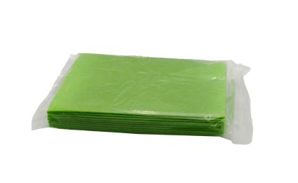 Салфетки вискозные CleanUp 38х30 зеленые 5 шт - 2