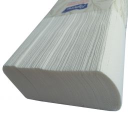 Рушник паперовий Z Luxe 2 шари білі 200 л/уп