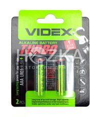 Батарейка Videx LR03/AAA TURBO 2 шт
