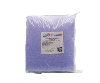 Салфетки вискозные CleanUp 38х30 голубая 10 шт - 1