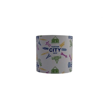 Туалетная бумага в рулончиках "Сити" - 1