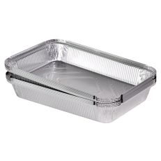 Контейнер из пищевой алюминиевой фольги 100 шт