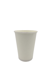 Стакан 350 мл паперовий 50 шт/уп білий Євро