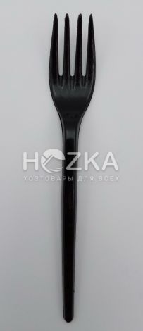 Вилка чёрная Super 100 шт/уп - 1