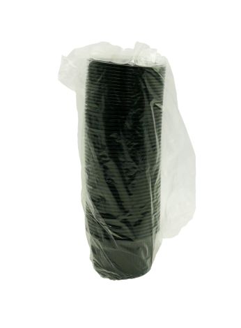 Емкость суповая черная с крышкой 450 мл 50 шт - 5