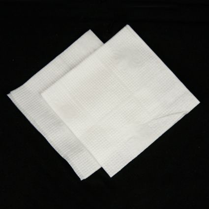 Барные белые салфетки 24*24 (10 пач/упак) - 1