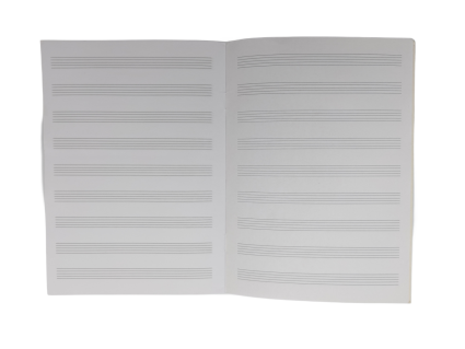 Тетрадь для нот 12 листов А5 - 2