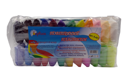 Масса для лепки 24 цвета - 1