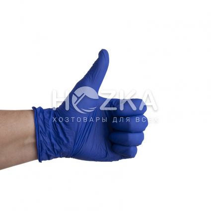Перчатки одноразовые нитриловые L (200шт) - 5