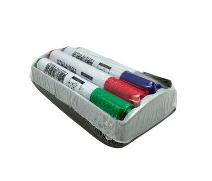 Набор маркеров для сухостиральных досок 4 цвета - 1