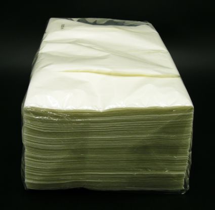 Салфетки 33*33 2-слойные белые 1/8 200 шт - 2