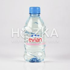 Evian минеральная вода 0,33л