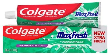 COLGATE зубная паста MAXFRESH clean mint 100мл - 1