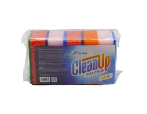 Губка кухонна CleanUp крупнопориста 5 штук