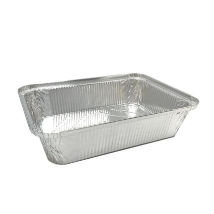Контейнер из пищевой алюминиевой фольги 100 шт - 2