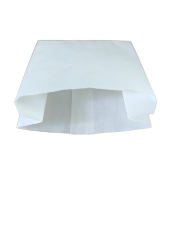 Пакет бумажный белый картофель фри 140х120х50