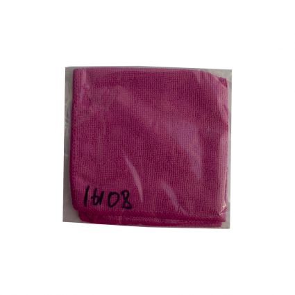 Салфетка микрофибра Сlean Up универс розовая 30х30 см 1шт - 3