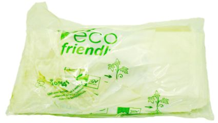Пакет-майка КРАХМАЛЬНЫЙ 30*8*50 см 100 шт - 1