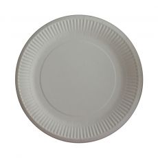 Тарелка бумажная круглая 230 мм 100 шт/уп FoodInBox