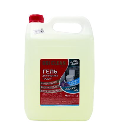 Гель для мытья унитазов 5кг (альпийская свежесть, лимон) OXICLEAN SILVERLINE - 1