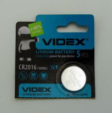 Батарейка Videx таб.2016