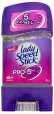 Гелевый дезодорант Lady Speed Stick Pro 5 in 1 65 г