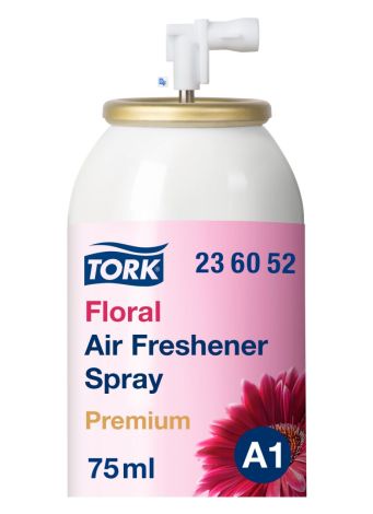 Аерозольний освіжувач повітря Tork Premium з квітковим ароматом, 75 мл, 3000 порцій - 1