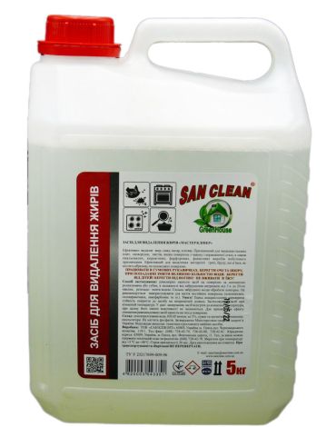Мистер КЛИНЕР green house средство для удаления жира 5 кг San Clean - 1