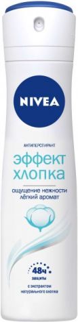 NIVEA дезодорант-спрей хлопок 150мл - 1