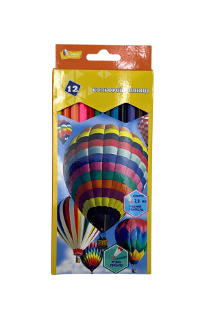 Карандаши цветные 12 цветов Умка - 2