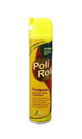 Поліроль для меблів Антипил 300мл POLI ROLI - 1