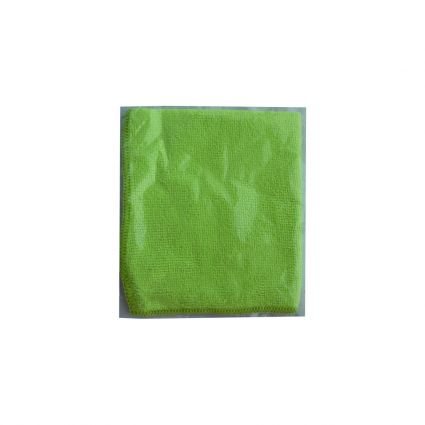 Салфетка микрофибра Сlean Up универс зелёная 30х30 см 1шт - 3